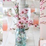 Una mesa decorada para la primavera
