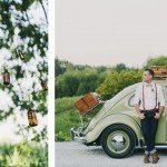 Una boda rústica y romántica